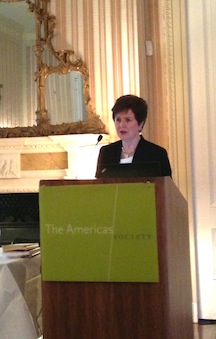 Book launch at Americas Society